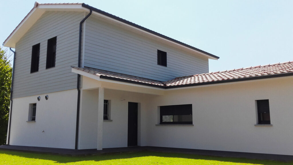 Construction d'une maison individuelle dans l'Entre-Deux-Mers