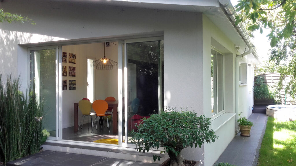 Extension d'une maison de ville à Talence